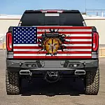 3O. Jesus Cross (4) Tailgate Wrap Mockup 5