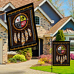 4KT. Four Direction Medicine Wheel-30x40 Garden & House Mockup 3