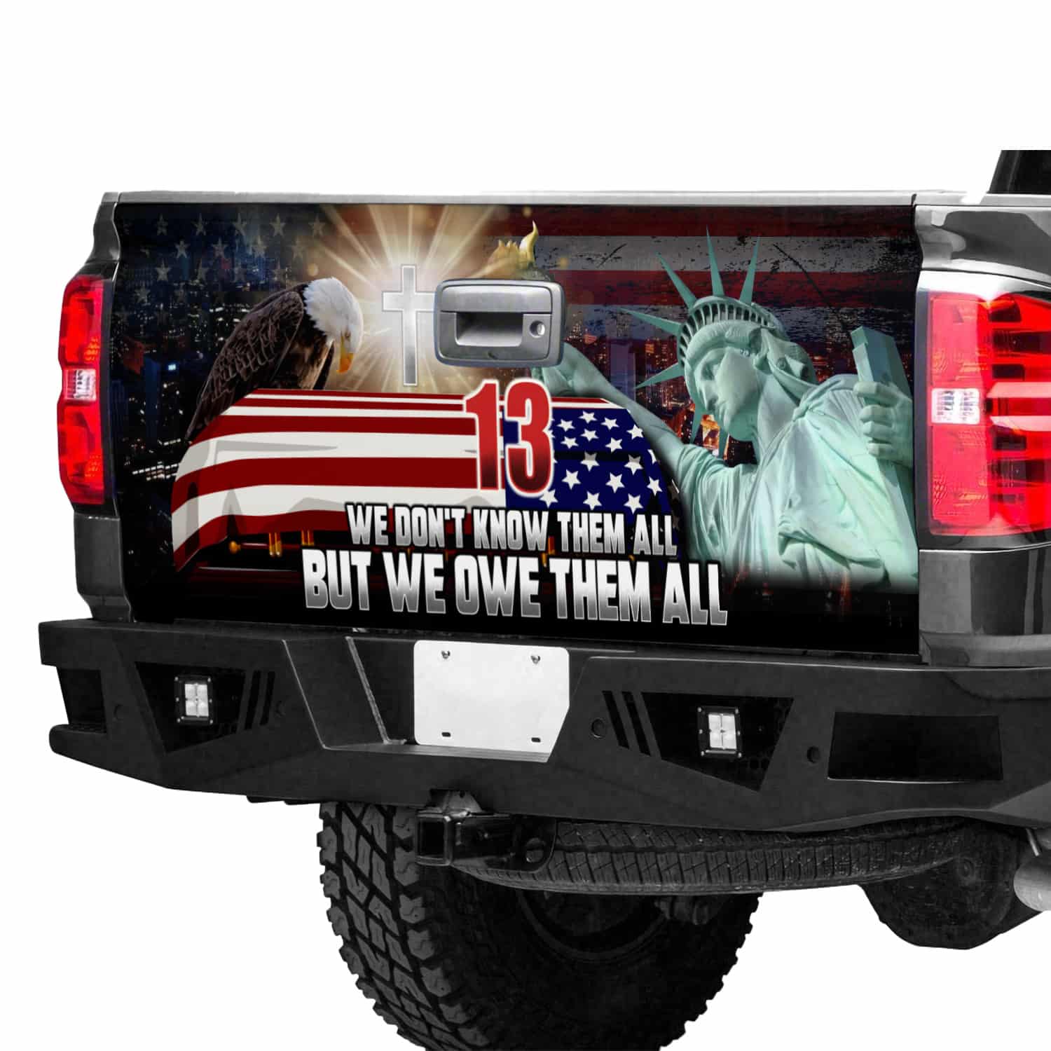 2H. Owe Them All (tailgate) (6) Tailgate Wrap Mockup 12