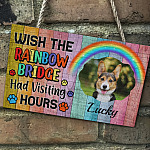 9Th. Rainbow Bridge Door Sign Mockup 5