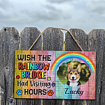 9Th. Rainbow Bridge Door Sign Mockup 7