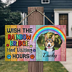 9Th. Rainbow Bridge Door Sign Mockup 13