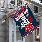 3KT. Clean Up On Aisle 46-30x40 House Flag Mockup 6