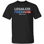 legalize, Black, Unisex T-Shirt