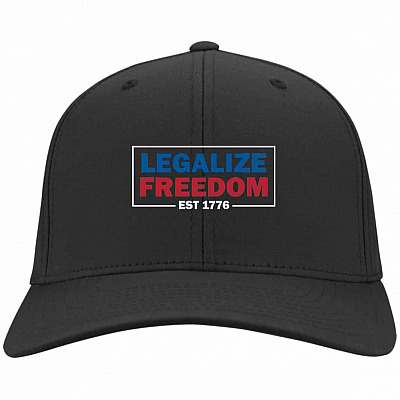 legalize, Black, Twill Cap