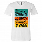 bright, White, V-Neck T-Shirt bright, White, V-Neck T-Shirt