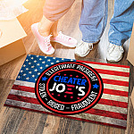 Illegitimate President Cheater Joe's Stolen Rigged Fraudulent Outdoor Indoor Doormat - Anti Biden Door Mat Rug
