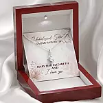 Unbiological Sister Naomi Had Ruth Mary Had Elizabeth And I Have You Alluring Beauty Necklace
