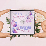 To My Children If I Had to Choose Between Loving You and Breathing Butterfly Love Knot Pendant Necklace To My Children If I Had to Choose Between Loving You and Breathing Butterfly Love Knot Pendant Necklace