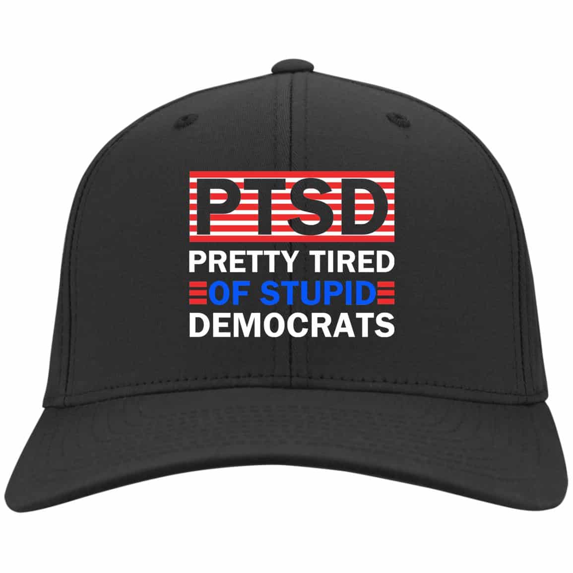 ptsd, Black, Twill Cap