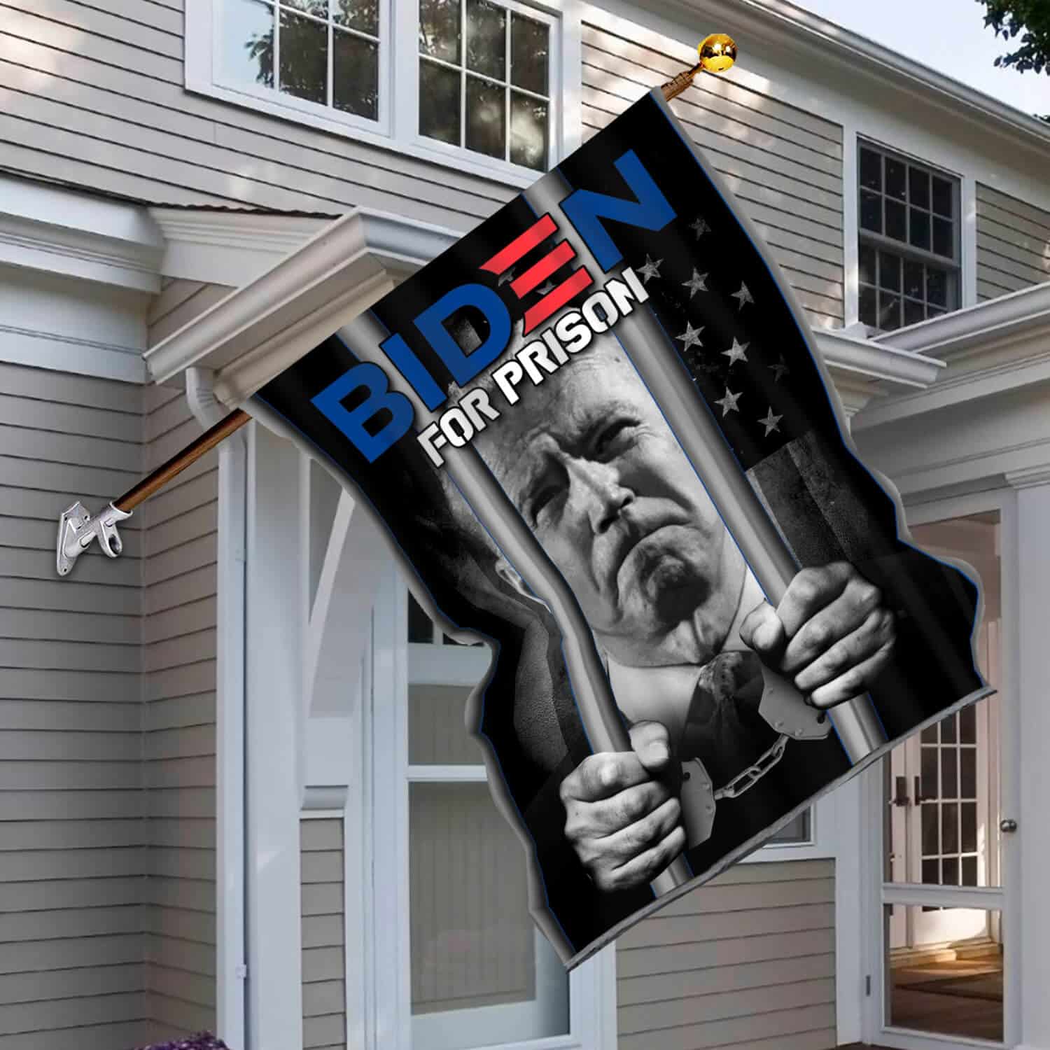 30x40 House Flag Mockup 6