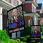 6UT. Biden Lied Heroes Died-flag -30x40 Garden & House Mockup 2