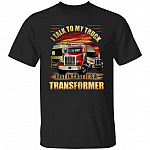1. I Talk To My truck (6), Black, Unisex T-Shirt