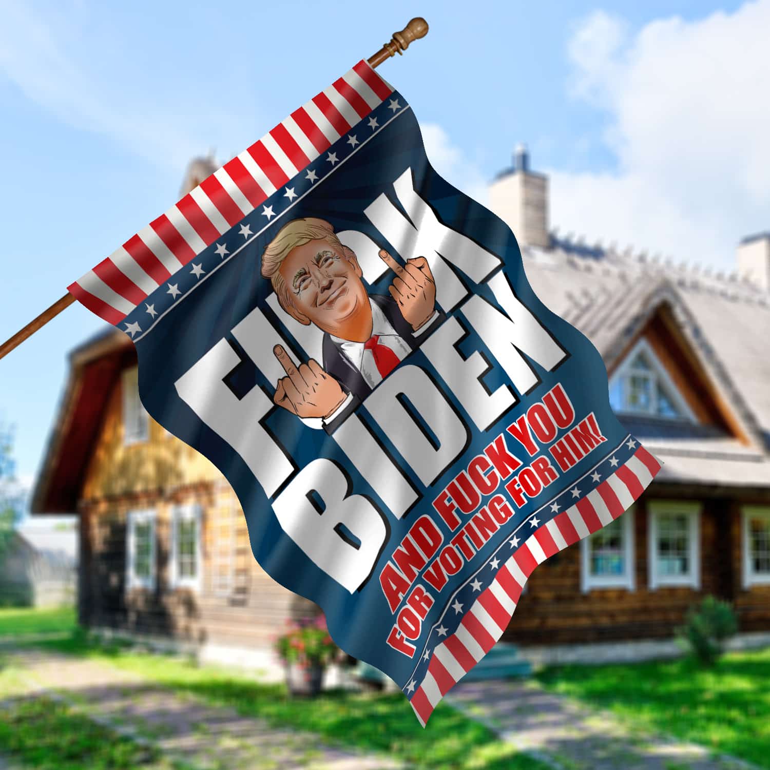 30x40 (33) House Flag Mockup 5