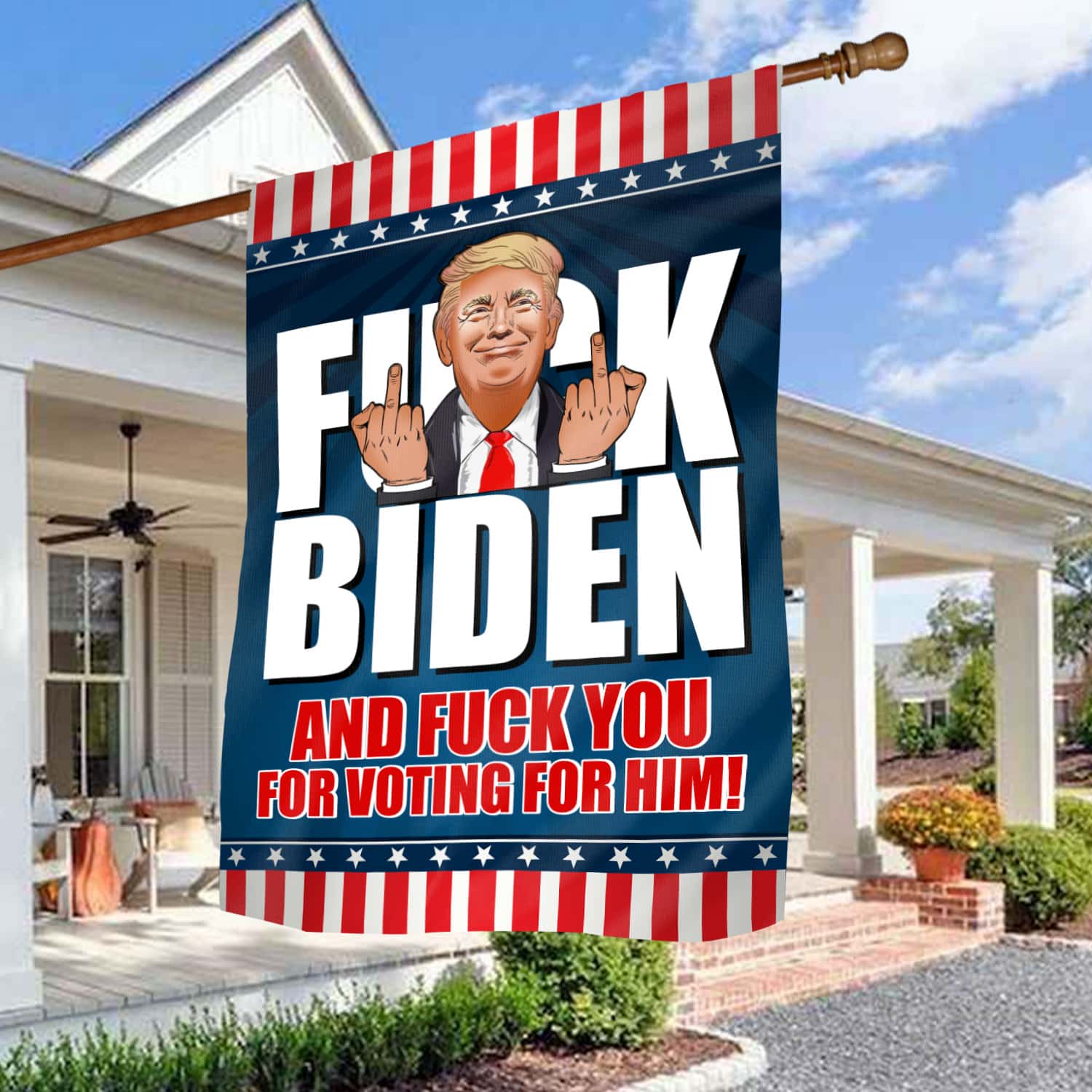 30x40 (33) House Flag Mockup 3