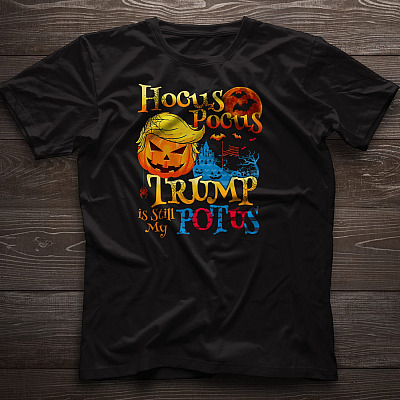 Alternative view of Trump Is Still My Potus T-Shirt - Funny Support Trump Shirt
