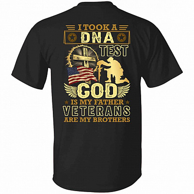 1N. I Took A DNA Test (6), Black, Unisex T-Shirt