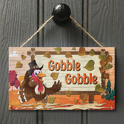 Wooden Door Sign