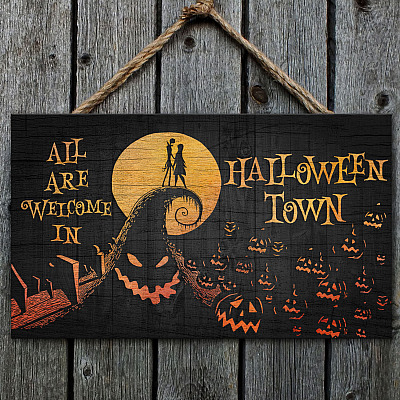 Wooden Door Sign