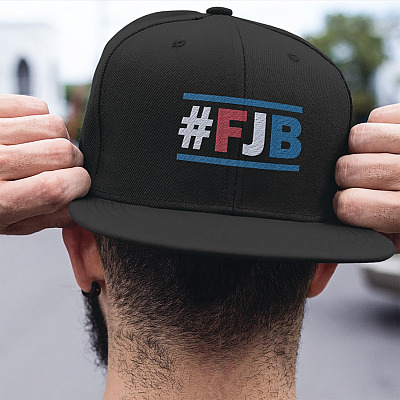 FJB Pro America Joe Biden will Cap - High-Profile Snapback Hat - Funny Fuck Anti Biden Hat