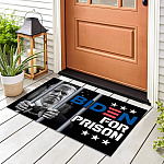3TM. Biden For Prison Doormat Doormat mockup 8