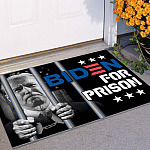 3TM. Biden For Prison Doormat Doormat mockup 11