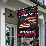 1NH. Risked Coming Home House Flag Mockup 1