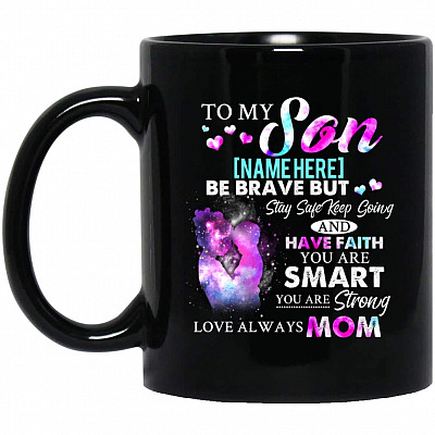 11 oz. Black Mug