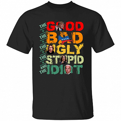 The Good The Bad The Ugly TShirt, Black, Unisex T-Shirt