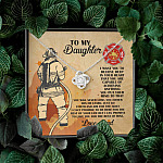 Firefighter Dad To My Daughter I Want You To Believe Deep In Your Heart Love Knot Necklace Firefighter Dad To My Daughter I Want You To Believe Deep In Your Heart Love Knot Necklace