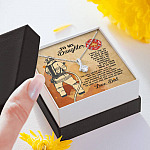 Firefighter Dad To My Daughter I Want You To Believe Deep In Your Heart Alluring Beauty Necklace