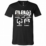 Harriet Rosa Shirley B Tshirt, Black, V-Neck T-Shirt Harriet Rosa Shirley B Tshirt, Black, V-Neck T-Shirt