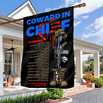 47 HG . Coward In Chief_30x40 House Flag Mockup 3