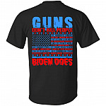 1VT. UU TIEN Gun Don't Kill People Biden, Black, Unisex T-Shirt