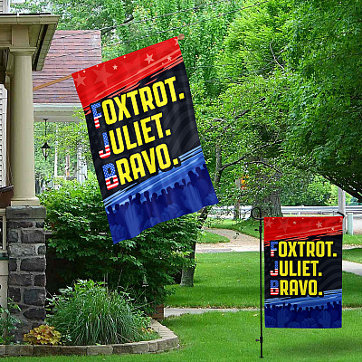 Alternative view of FJB Pro America For Joe Biden Outdoor Garden Flag - House Flag - Wall Flag - Foxtrot Juliet-Bravo Flag