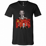 Obama Joe Biden Tshirt, Black, V-Neck T-Shirt