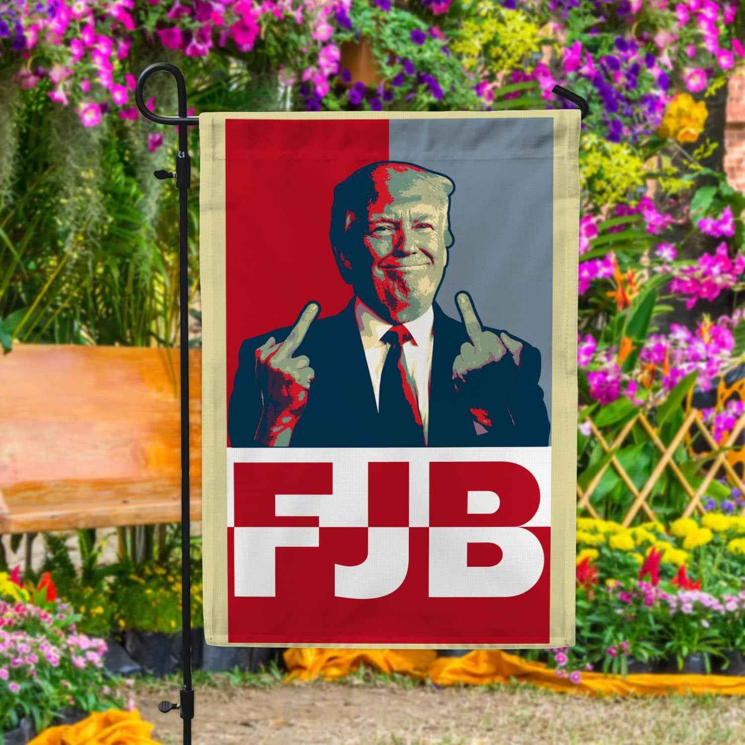 30x40 Garden Flag Mockup 4