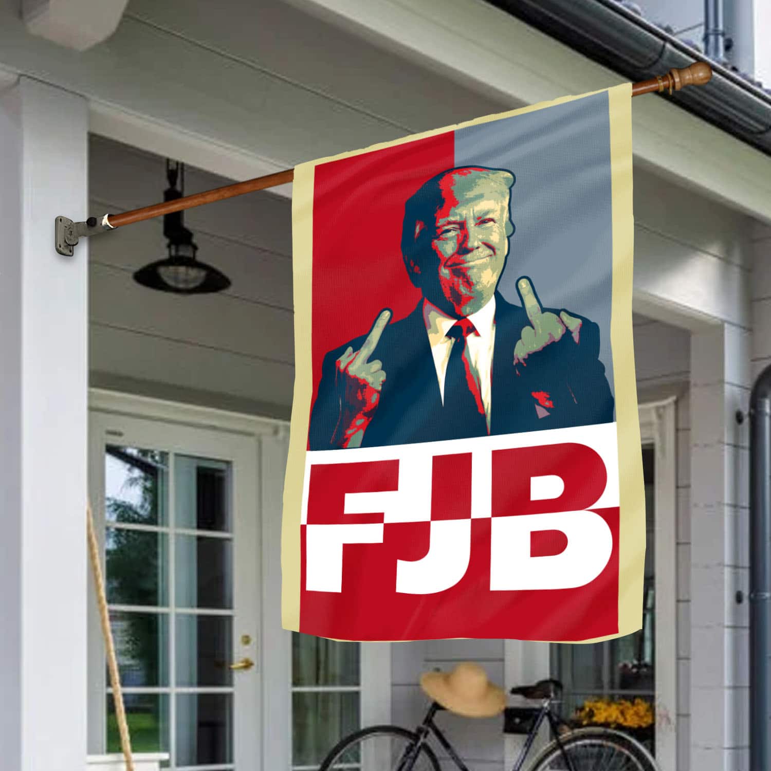 30x40 House Flag Mockup 1