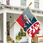 30x40 House Flag Mockup 7