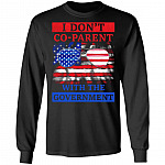 Co-Parent hoodie, Black, Long Sleeve