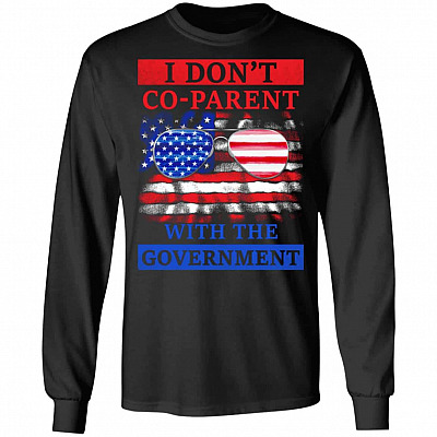 Co-Parent hoodie, Black, Long Sleeve