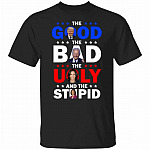3KT. The Good The Bad The Ugly Stupid, Black, Unisex T-Shirt