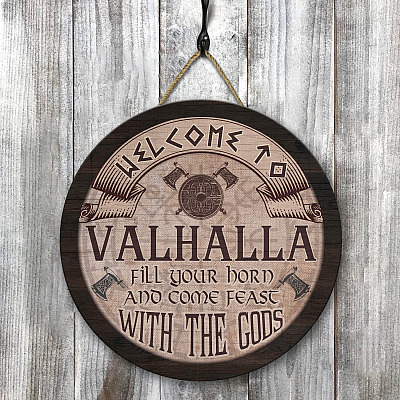 Wooden Door Sign