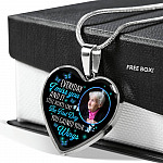 Custom Photo Everyday I Miss You And It Still Hurts Like The First Day Butterfly Memorial Heart Necklace - Bangle