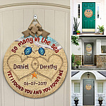 6VT. So Many In The Sea Turtle (Sample Design) Door Sign Mockup 12