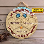 6VT. So Many In The Sea Turtle door sign mk1