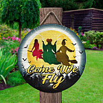 4. Come We fLY (3) Door Sign Mockup 2