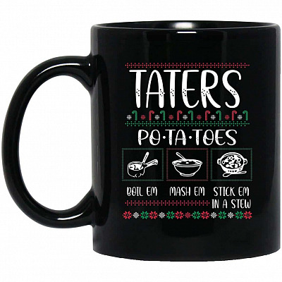 11 oz. Black Mug