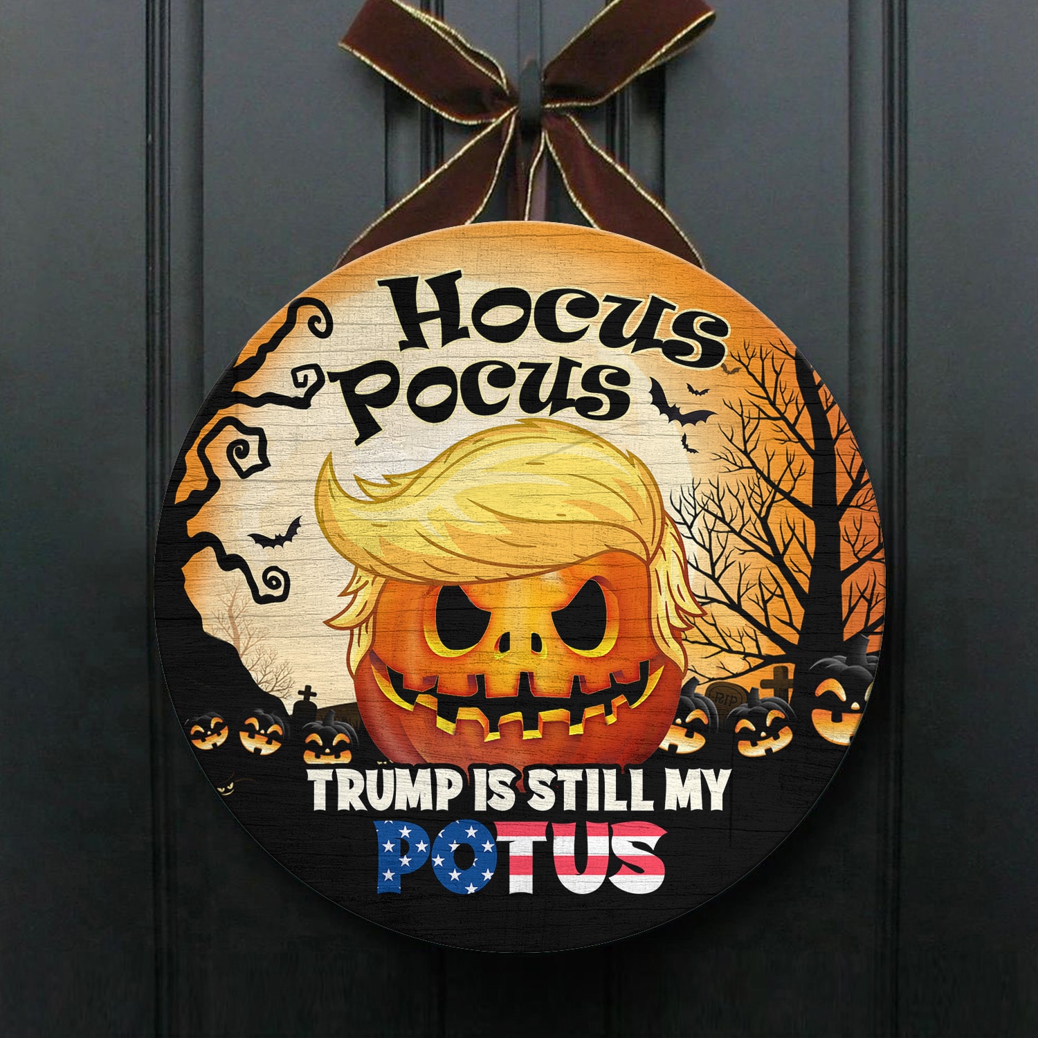 6H. My Potus DOORSIGN (2) Door Sign Mockup 1