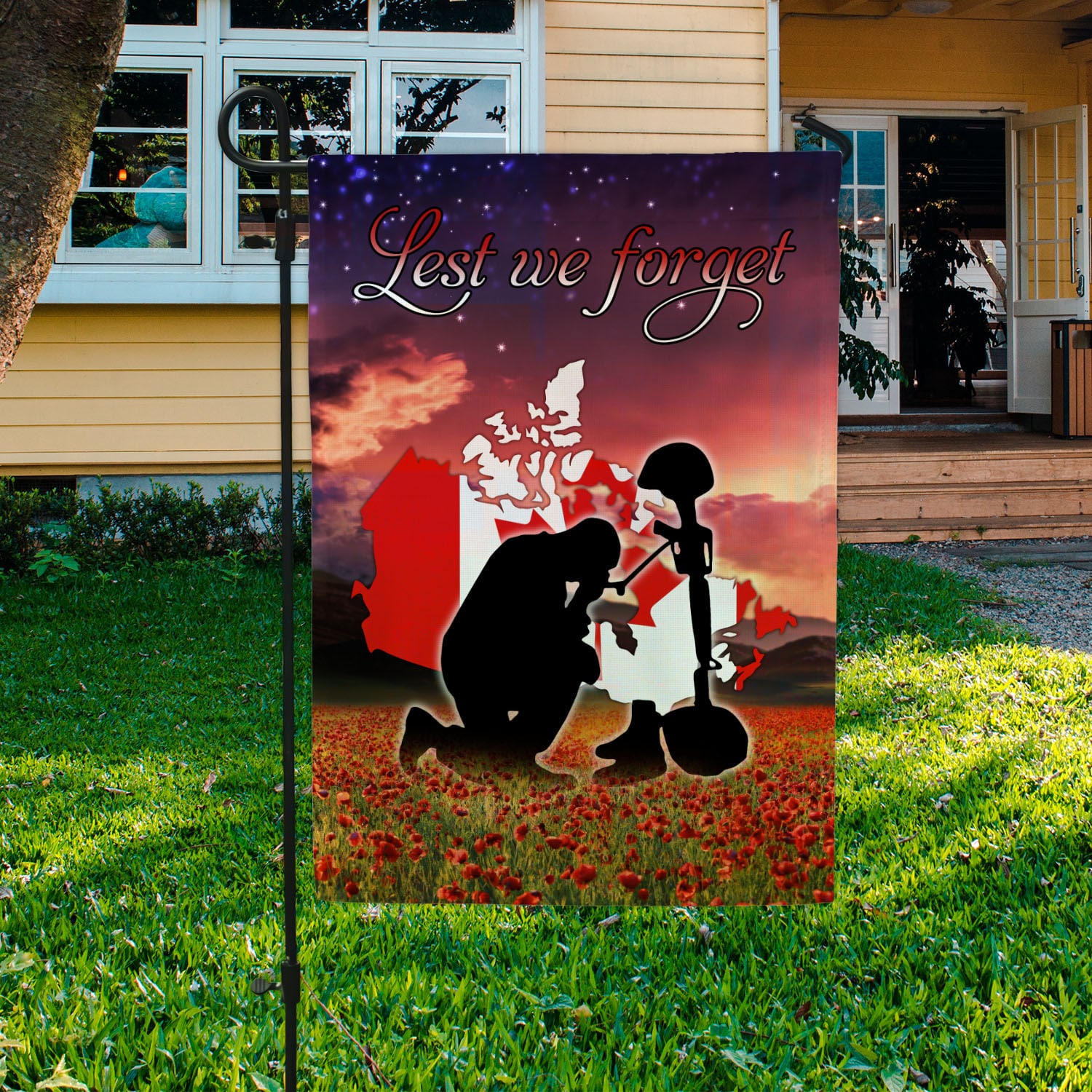 30x40 Garden Flag Mockup 3